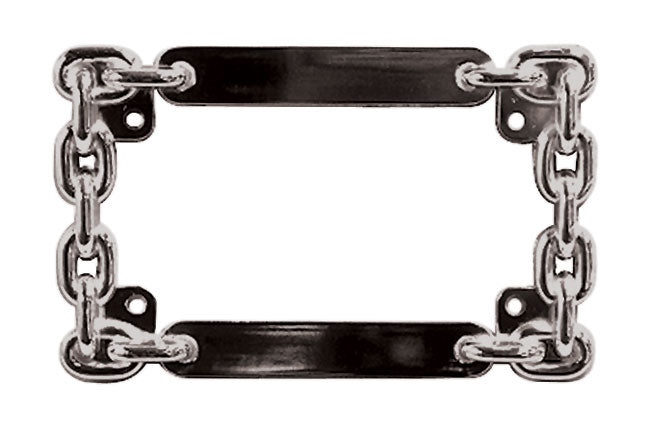 Chain License Plate Frame