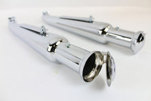 20-1/2" Megaphone Upsweep Muffler Set With Flaps