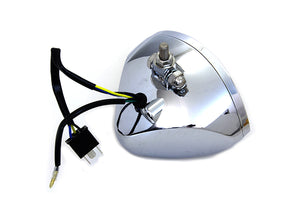 Oval Blue Lens Headlight