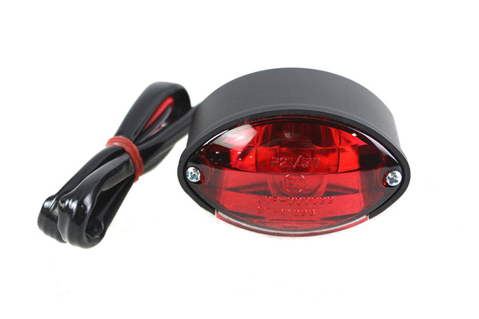 Black Micro Cateye Tail Light