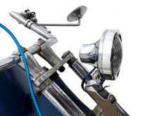 4" Polished Retro Headlamp