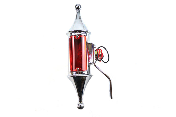 Chrome Finch Style Pawn Lamp