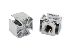 Maltese Cross Valve Stem Caps
