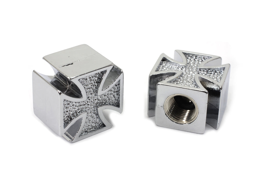 Maltese Cross Valve Stem Caps