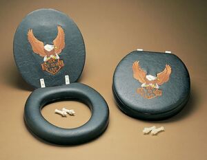 Embroidered Toilet Seat