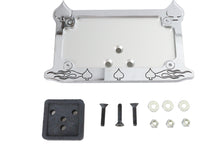 Spade Chrome Billet License Plate Frame