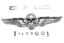 Winged Skull License Plate Ornament