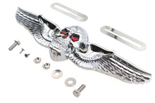 Winged Skull License Plate Ornament