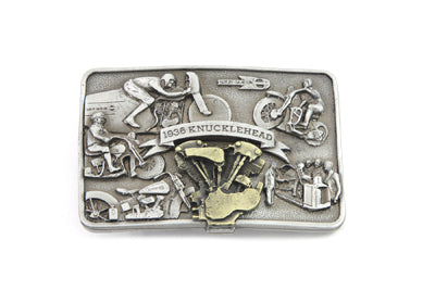 Knucklehead History Belt Buckle