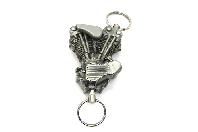 Knucklehead Engine Keychain