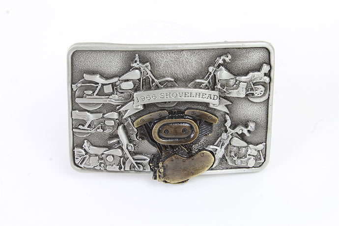Shovelhead History Belt Buckle