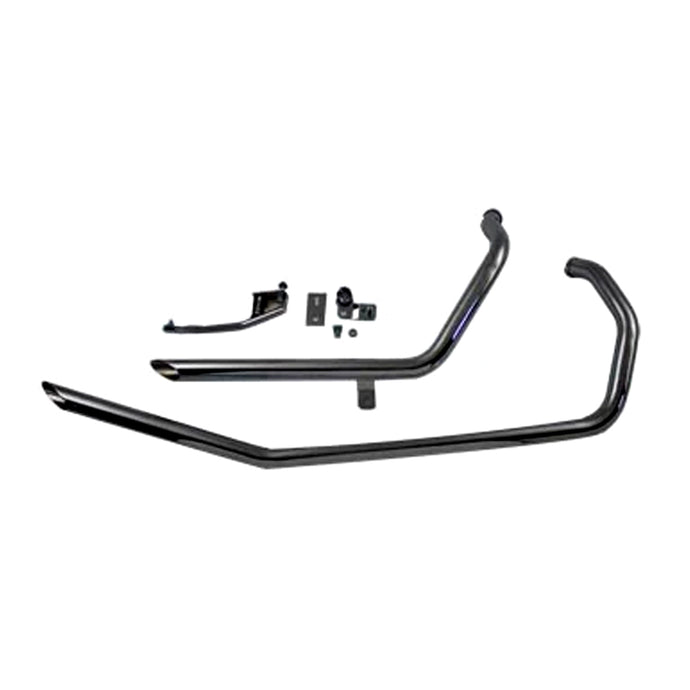 Harley Evo Upsweep Exhaust Pipes - 1986-2003 Sportster - Slash Cut Ends