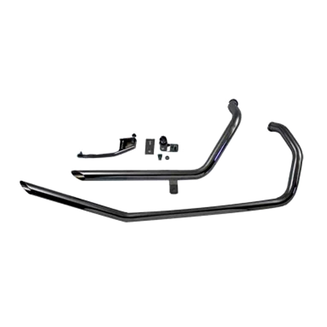 Harley Evo Upsweep Exhaust Pipes - 1986-2003 Sportster - Slash Cut Ends